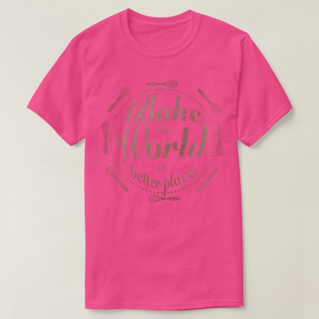 Gör världen till en bättre ställe 5 t shirt (Design framsida)