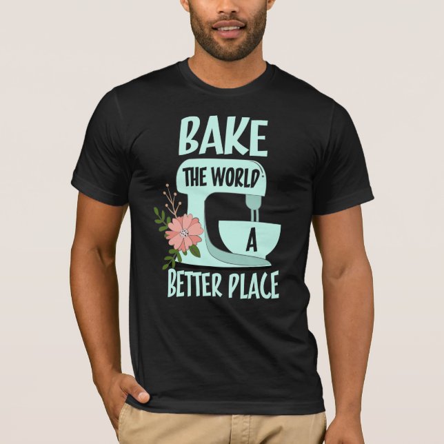 Gör världen till en bättre Ställe T Shirt (Framsida)