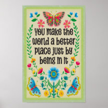 Gör världen till ett bättre Ställe bara genom att 