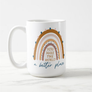 Gör världen till ett bättre Ställe Kaffemugg