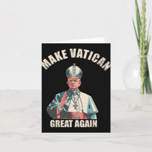 Gör Vatikanen Underbar igen - Pope Trump-PM 1 Kort