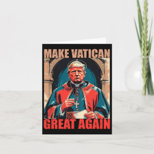 Gör Vatikanen Underbar igen - Pope Trump-PM Kort