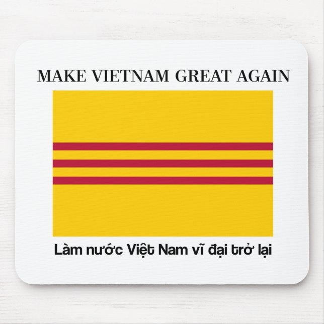 Gör Vietnam underbar igen Musmatta (Framsidan)