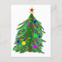 Gör vykortet Yuletide Gay Helg Vykort