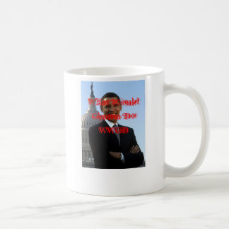 Gör WWOD, vad skulle Obama Kaffemugg