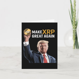 Gör Xrp Underbart igen Xrp Crypto Kort
