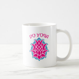 Gör yoga kaffemugg
