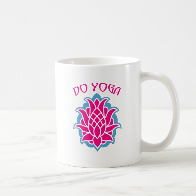 Gör yoga kaffemugg (Höger)