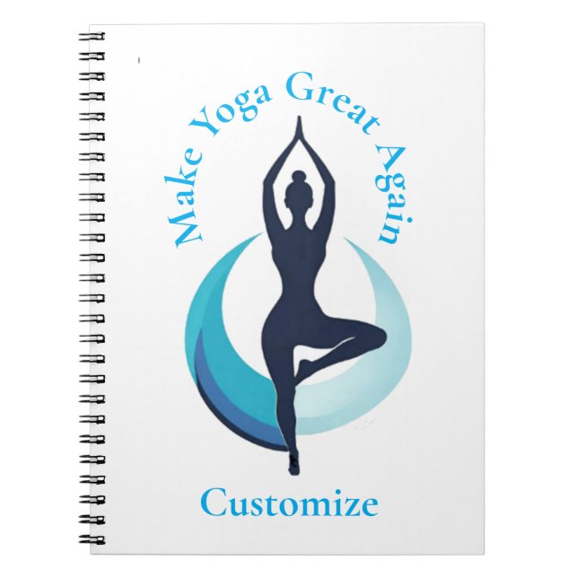 Gör Yoga Underbar igen Thunder_Cove Anteckningsbok (Framsidan)
