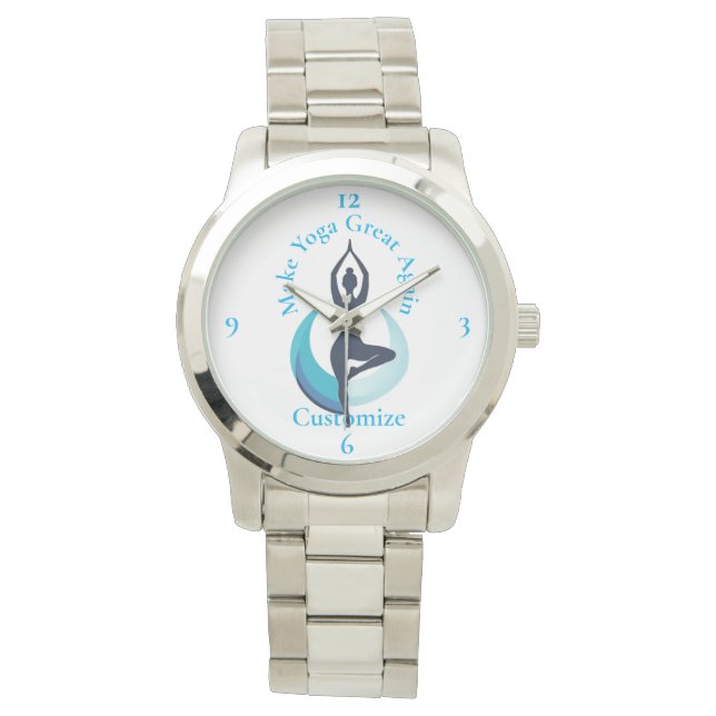 Gör Yoga Underbar igen Thunder_Cove Armbandsur (Framsida)