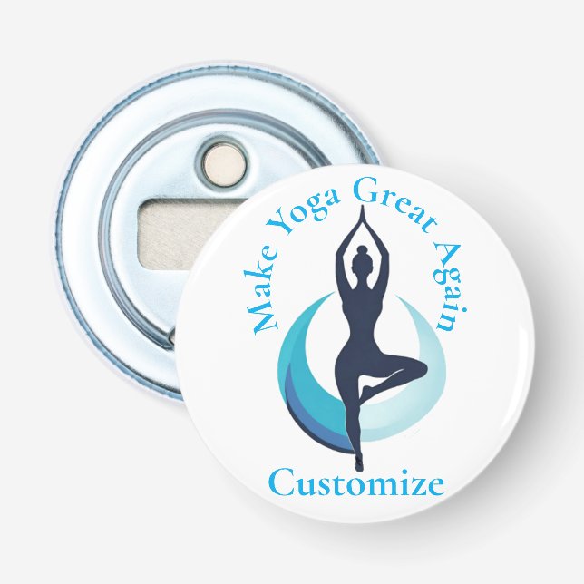 Gör Yoga Underbar igen Thunder_Cove Flasköppnare (Framsidan)