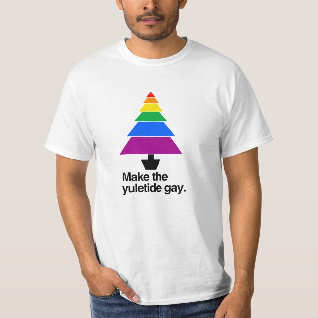 GÖR YULETIDE-BÖGEN - .PNG T SHIRT (Framsida)