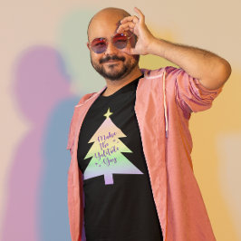 Gör Yuletide Gay Pastel Rainbow T Shirt