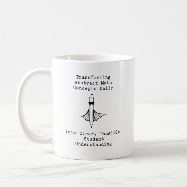 Göra abstrakt matematik tydlig: Elevernas förståel Kaffemugg (Vänster)