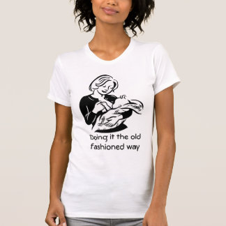 Göra det det gammalmodigt långt tee shirt