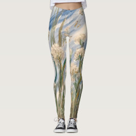 Göra en glasaktig bening leggings