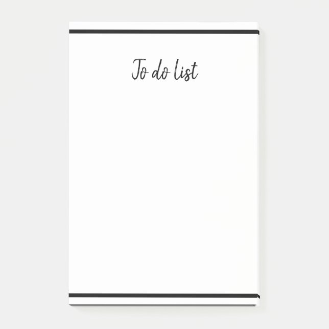 göra en lista över företagsskolor med ett minimum  post-it block (Framsida)