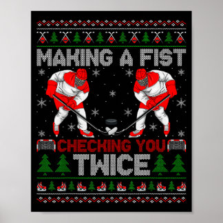 Göra en näve Kontrollera dig två gånger Fult ishoc Poster
