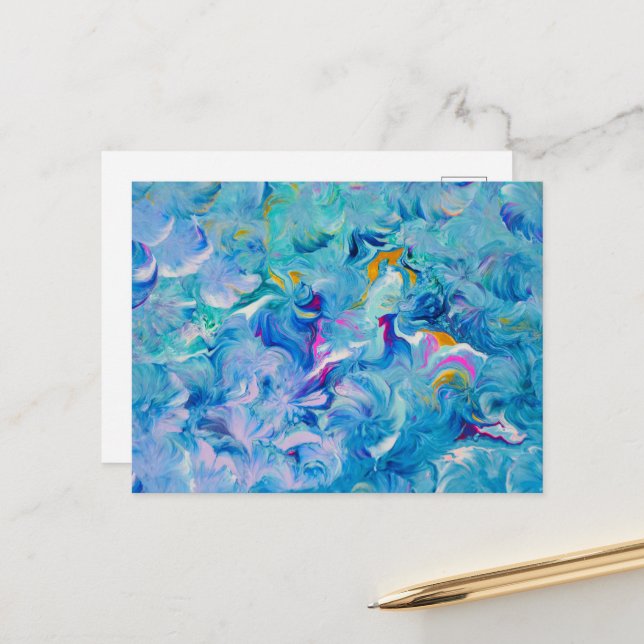 Göra ett bestående intryck med dessa öga-fångster vykort (Fram/Back In Situ)