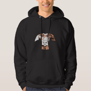 Göra ett ess på dobermanhoodien sweatshirt