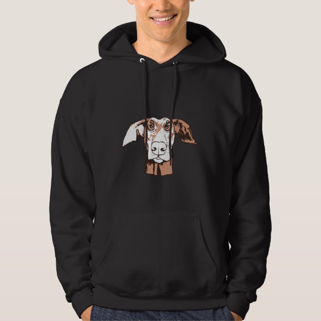 Göra ett ess på dobermanhoodien sweatshirt (Framsida)