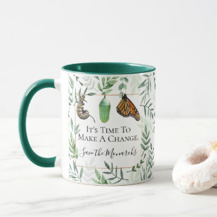 Göra ett Monarch Butterfly-bevarande Mugg