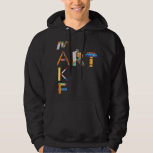 Göra färgpalett för konstnärer och målare för pens hoodie