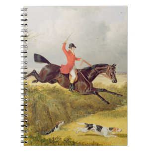 Göra klar ett dike, 1839 (olja på panel) anteckningsbok med spiral