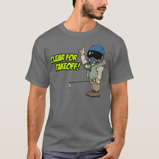 Göra klar för pilot- T-tröja för start RC T-shirt
