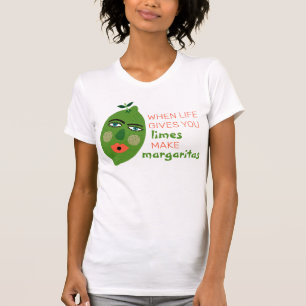 Göra Margaritas funny Lime Whimsical T Shirt