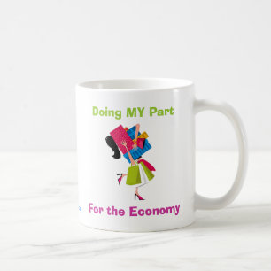 Göra MIN del för ekonomin Kaffemugg