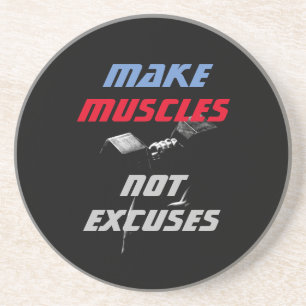 Göra muskler, boskapsbyggande Fitness Motivational Underlägg