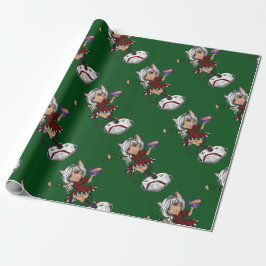 Göra omslagning av katt Papper Presentpapper