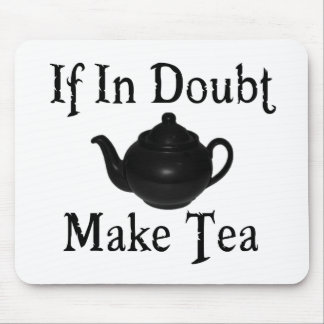 Göra panikslagen inte - gör tea! musmatta