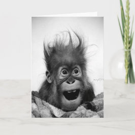 GÖRA PANIKSLAGEN INTE! Hälsningkort Kort