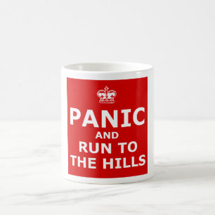 Göra panikslagen kaffemugg