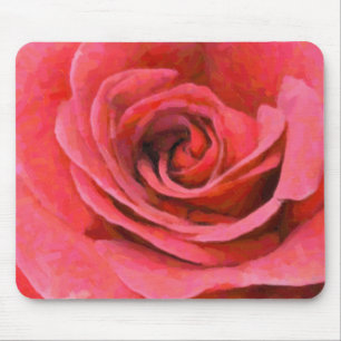 Göra perfekt rosa Mousepad Musmatta