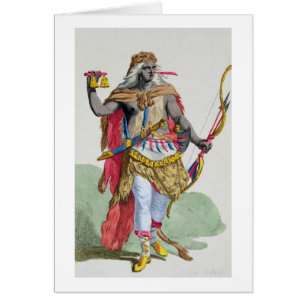 Göra till drottning Anna Nzinga (1583-1663), frå Hälsningskort