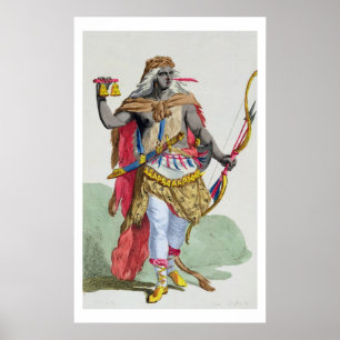 Göra till drottning Anna Nzinga (1583-1663), frå Poster