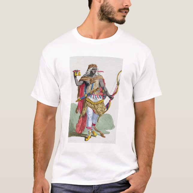 Göra till drottning Anna Nzinga (1583-1663), från T Shirt (Framsida)