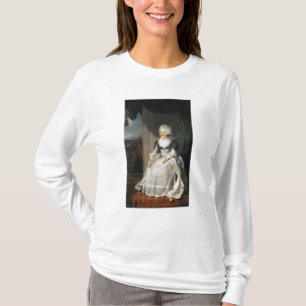 Göra till drottning Charlotte, 1789-90, fru av T-shirt