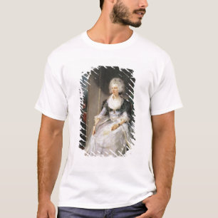 Göra till drottning Charlotte, 1789-90, fru av T-shirt