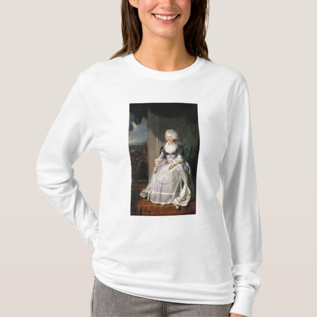Göra till drottning Charlotte, 1789-90, fru av Tee (Framsida)