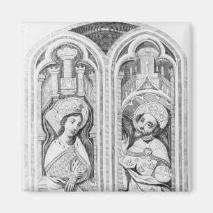 Göra till drottning Eleanor och Henry III som tas Magnet
