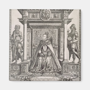 Göra till drottning Elizabeth mig (1533-1603) som Magnet