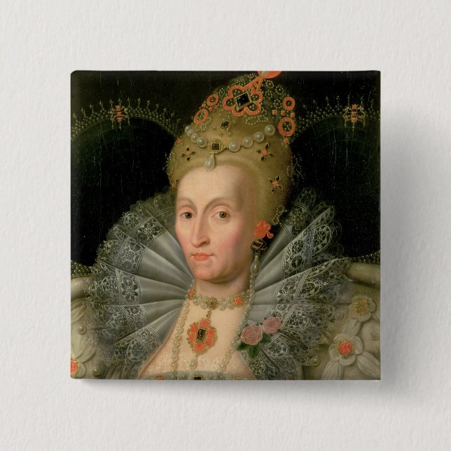 Göra till drottning Elizabeth mig (det panka Knapp (Framsida)