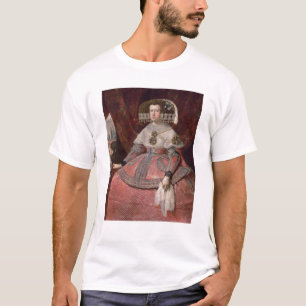Göra till drottning Maria Anna av Spanien i en r Tee