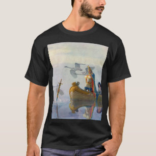 Göra till kung Arthur & Excalibur, C. 1922 vid N. T Shirt