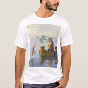 Göra till kung Arthur & Excalibur, C. 1922 vid N. T Shirt