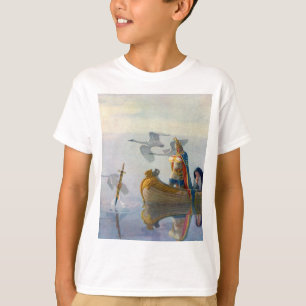 Göra till kung Arthur & Excalibur, C. 1922 vid N. T Shirt
